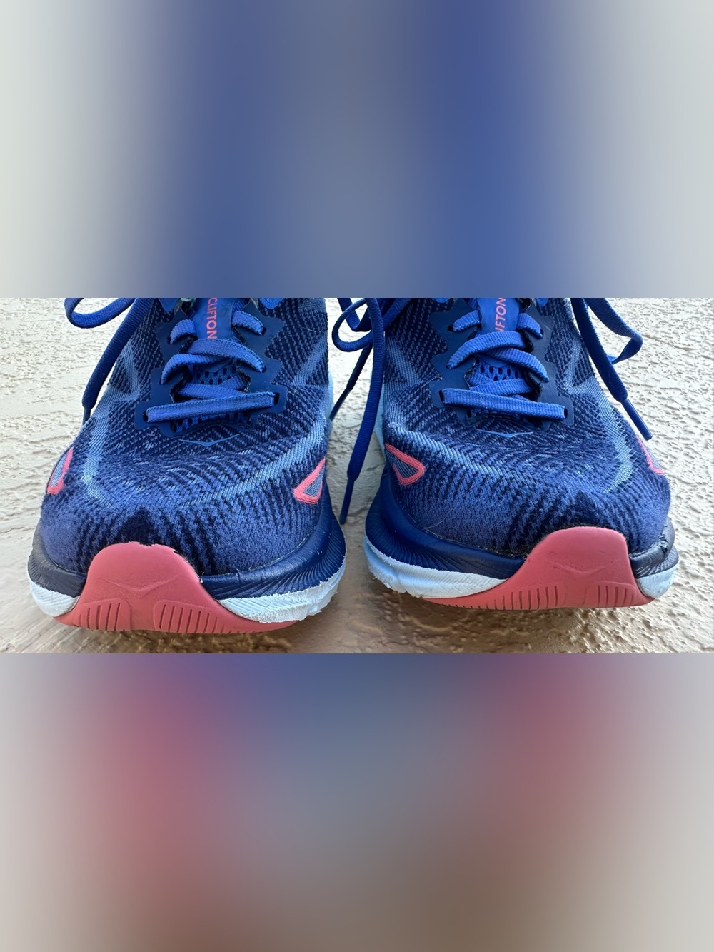 Hoka One One Clifton 9 Bellwether Blue Running Shoes Women’s Size 6.5 Clean - Picture 5 of 15